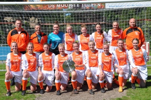 VV Limmen meisjes onder 19. Sportteam van het jaar 2019.